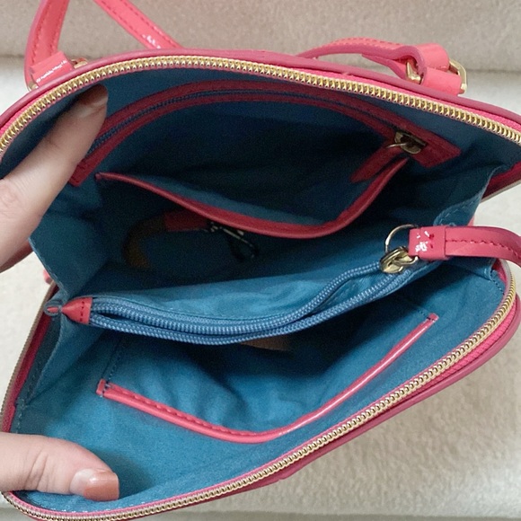 Dooney & Bourke Patent Leather Pink Crossbody - Picture 10 of 10